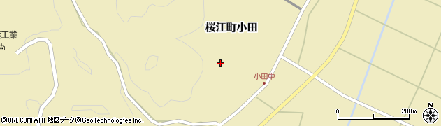 島根県江津市桜江町小田83周辺の地図