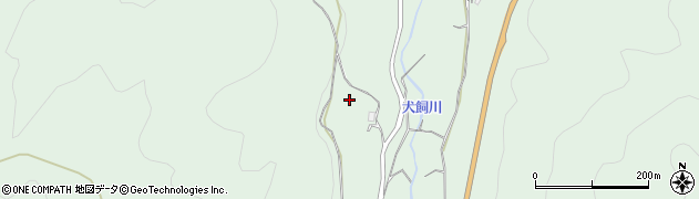 京都府亀岡市西別院町神地（高岳）周辺の地図