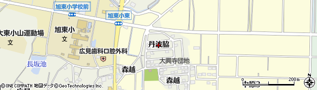 愛知県知多市大興寺（丹波脇）周辺の地図