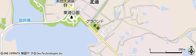 兵庫県三田市北浦217周辺の地図