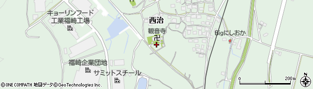 兵庫県神崎郡福崎町西治1167周辺の地図