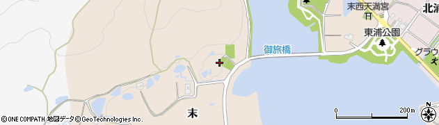 松谷公園周辺の地図
