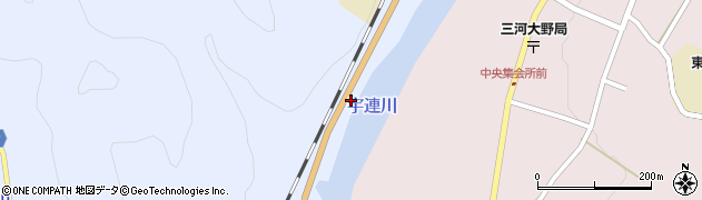 愛知県新城市富栄（川端）周辺の地図