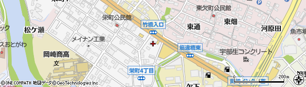 アリさんマークの引越社 岡崎支店周辺の地図