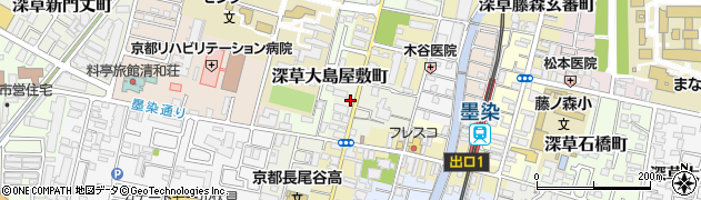 京都府京都市伏見区深草山村町1011周辺の地図