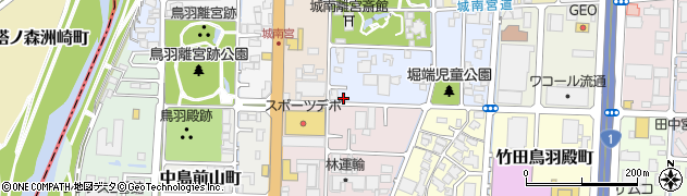 京都府京都市伏見区中島宮ノ前町25周辺の地図