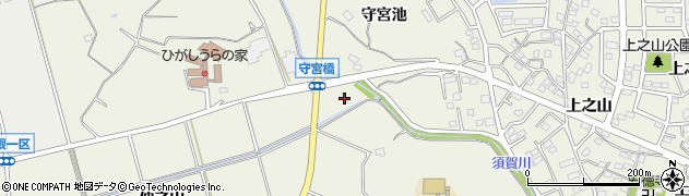 愛知県東浦町（知多郡）藤江（仲之廻間）周辺の地図