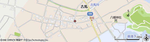 兵庫県加東市吉馬1598周辺の地図