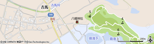 兵庫県加東市吉馬1850周辺の地図