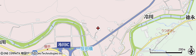 静岡県伊豆市冷川782周辺の地図