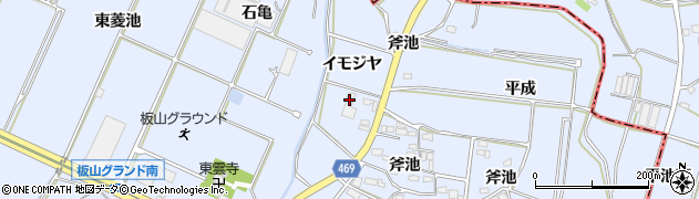 株式会社ヰセキ関西中部　阿久比営業所周辺の地図
