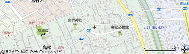 アリさんマークの引越社 静岡西支店周辺の地図