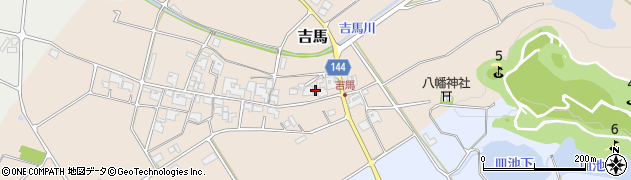 兵庫県加東市吉馬1622周辺の地図