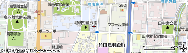 京都府京都市伏見区中島宮ノ前町86周辺の地図