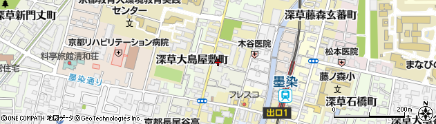 京都府京都市伏見区深草山村町998周辺の地図