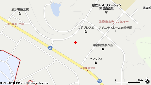 〒679-5165 兵庫県たつの市新宮町光都の地図