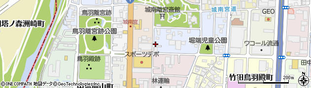 京都府京都市伏見区中島宮ノ前町46周辺の地図