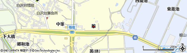 愛知県阿久比町（知多郡）福住（脇）周辺の地図