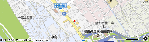ファミリーマート静岡インター通り店周辺の地図