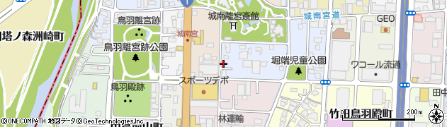 京都府京都市伏見区中島宮ノ前町47周辺の地図