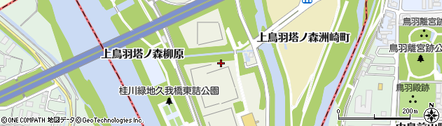 京都府京都市南区上鳥羽塔ノ森上河原周辺の地図