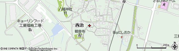 兵庫県神崎郡福崎町西治1235周辺の地図