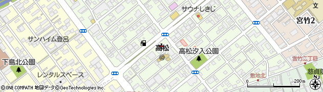ハート引越センター静岡センター周辺の地図