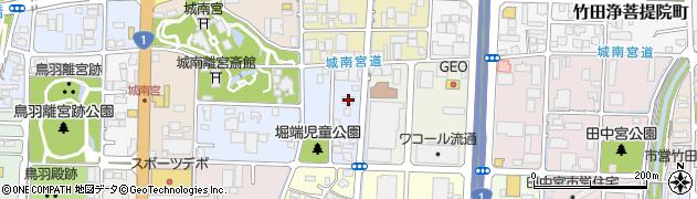 京都府京都市伏見区中島宮ノ前町70周辺の地図
