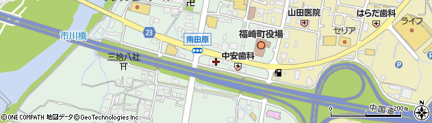 ワールド美容室福崎店周辺の地図