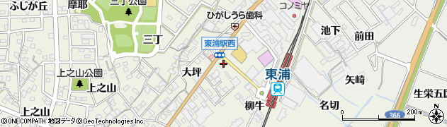 株式会社不動産ＳＨＯＰナカジツ東浦・半田店周辺の地図