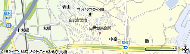 愛知県阿久比町（知多郡）福住（石亀坂）周辺の地図