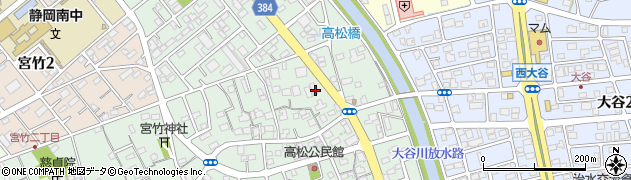 株式会社東京ディエスジャパン　静岡店周辺の地図
