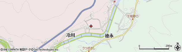 静岡県伊豆市冷川936周辺の地図