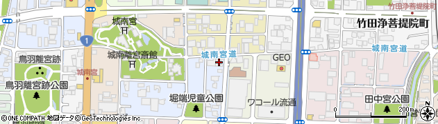 京都府京都市伏見区中島宮ノ前町66周辺の地図