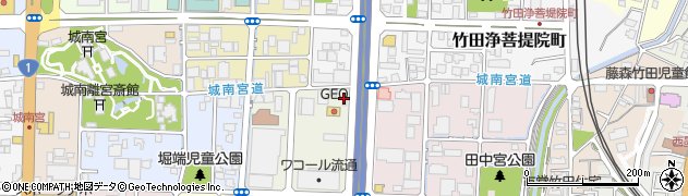 ホワイト急便新堀川店周辺の地図