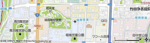 京都府京都市伏見区中島宮ノ前町51周辺の地図