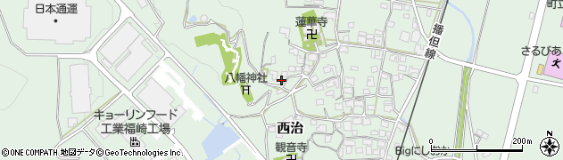 兵庫県神崎郡福崎町西治1372周辺の地図