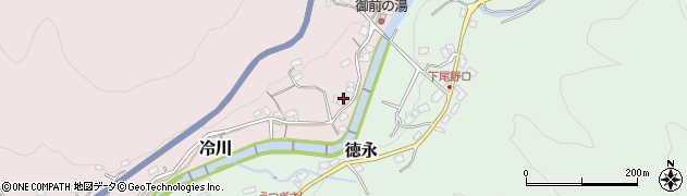 静岡県伊豆市冷川970周辺の地図