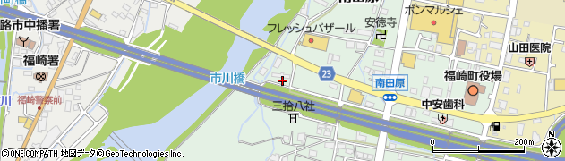 兵庫県神崎郡福崎町南田原2687周辺の地図