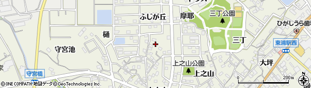 愛知県知多郡東浦町藤江樋73周辺の地図