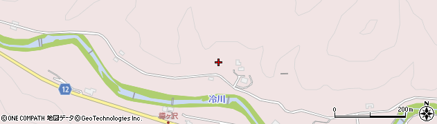 静岡県伊豆市冷川1549周辺の地図