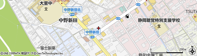 丸亀製麺 静岡インター店周辺の地図