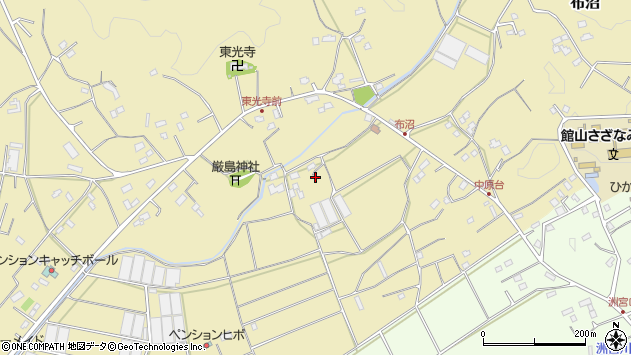 〒294-0221 千葉県館山市布沼の地図