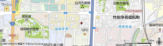 大和ハウス工業株式会社京都支社　住宅事業部周辺の地図