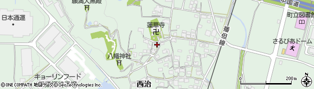 兵庫県神崎郡福崎町西治1390周辺の地図