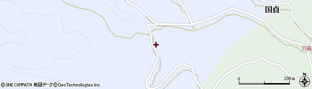 岡山県美作市国貞1293周辺の地図