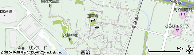 兵庫県神崎郡福崎町西治1391周辺の地図