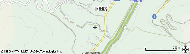 吉野下田尻線周辺の地図