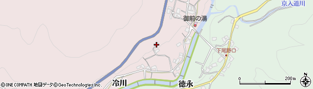 静岡県伊豆市冷川956周辺の地図