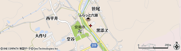 兵庫県川辺郡猪名川町笹尾黒添ヱ15周辺の地図
